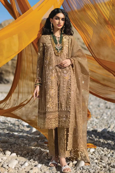 3 Piece Stitched Luxury Lawn Suit By Sana Safinaz - AN-00958