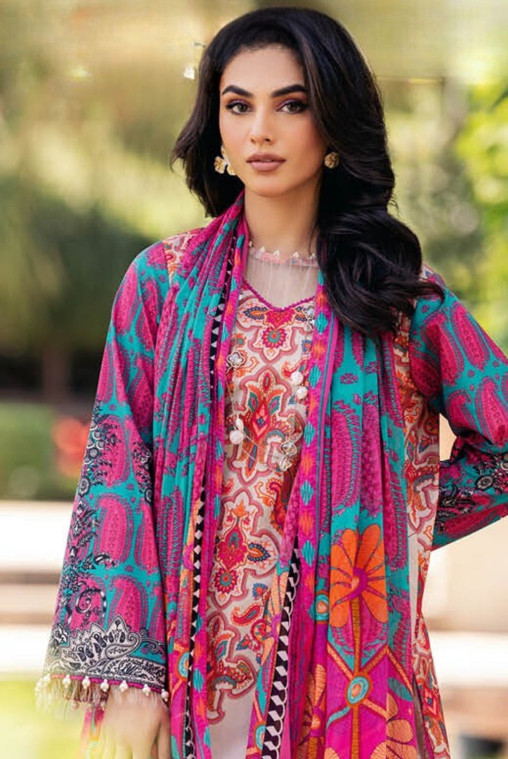 3 Piece Stitched Lawn Suits Collection By Charizma C-Prints | 07