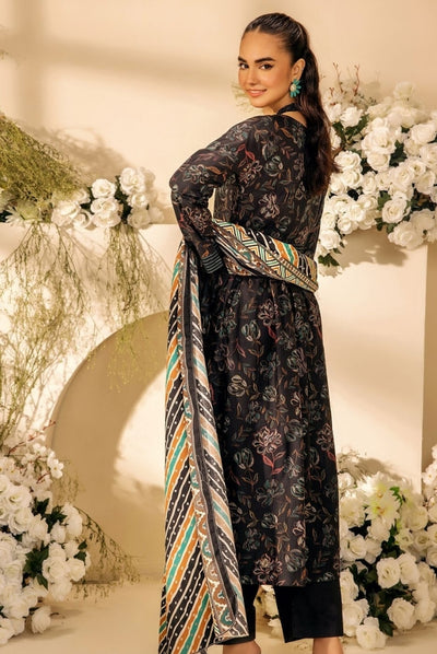 3 Piece Stitched Digital Printed Doria Cambric Suits From Safwa By Koka - 07