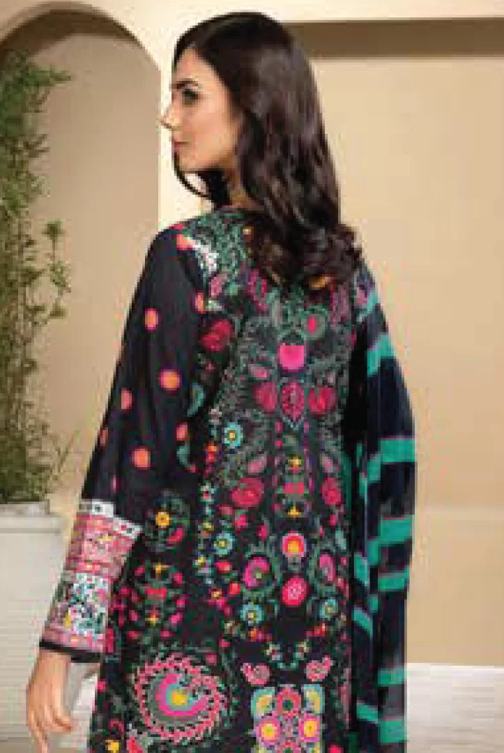 3 Piece Stitched Suit By Limelight Summer - 03