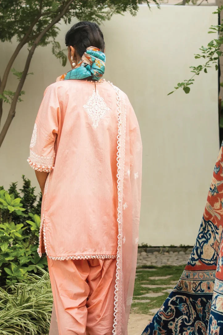 Muzlin By Sana Safinaz 3 Piece Stitched Suit - 09