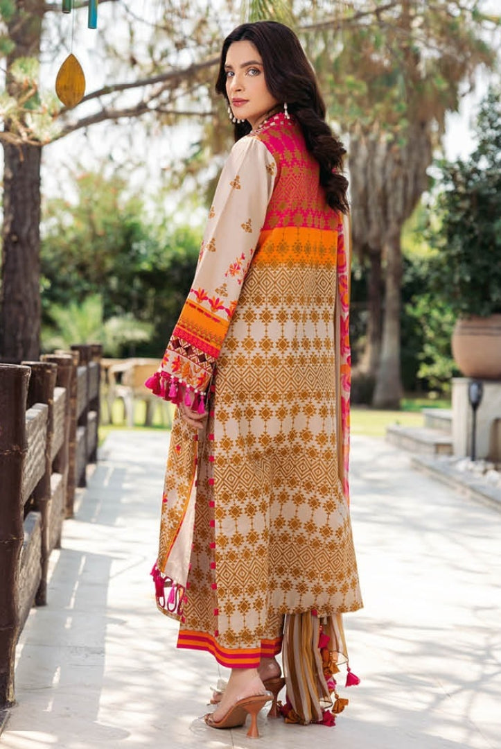 3 Piece Stitched Lawn Suits Collection By Charizma C-Prints | 08