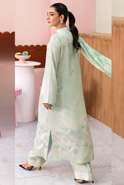 3 Piece Stitched Digital Printed Lawn Basics Rawsilk From AFSANAH AR-108