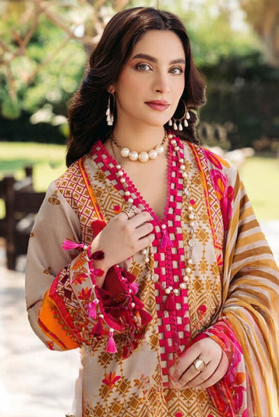 3 Piece Stitched Lawn Suits Collection By Charizma C-Prints | 08