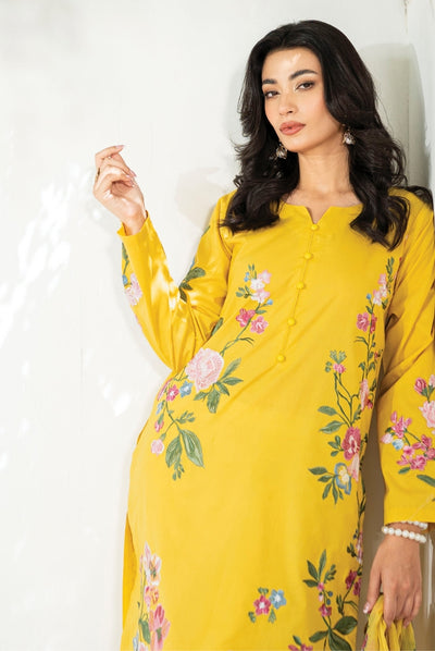 Sienna 3 Piece Stitched Lawn Suit Collection'24 By Muraad - TALIA