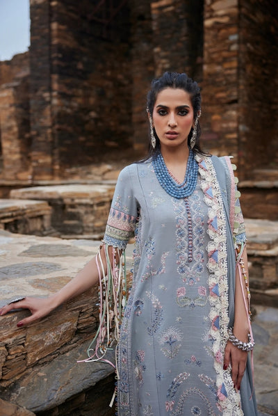 3 Piece Stitched Embroidered Suits From Elan Winter'24 Collection - SERAPHINA