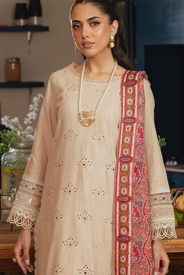 3 Pc Stitched Embroidered Khaddar Winter Collection'24 From Stella By Mahnur - AAROHI