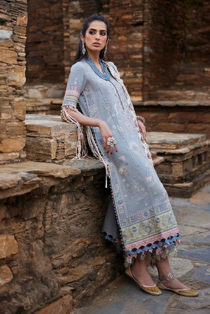 3 Piece Stitched Embroidered Suits From Elan Winter'24 Collection - SERAPHINA