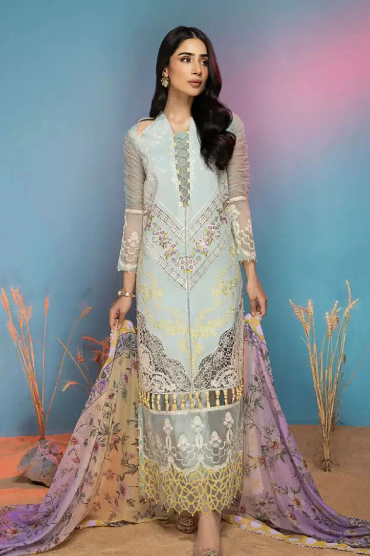 Aleyna By Asifa & Nabeel 3 Piece Stitched Suit - 13