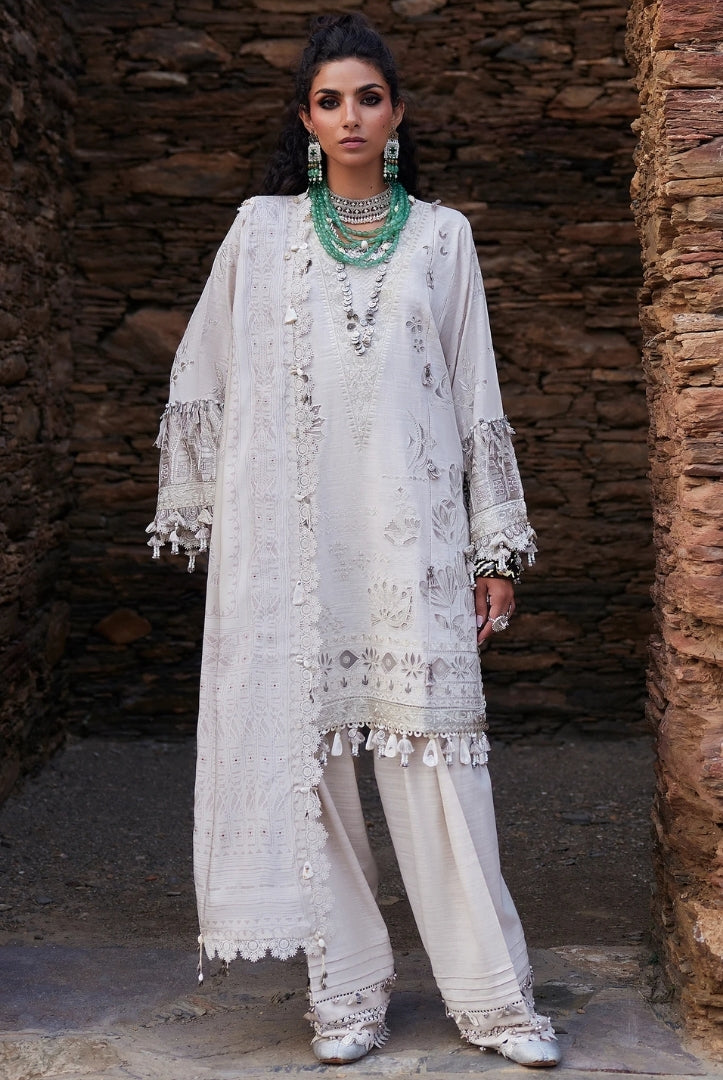 3 Piece Stitched Embroidered Suits From Elan Winter'24 Collection - THALINA