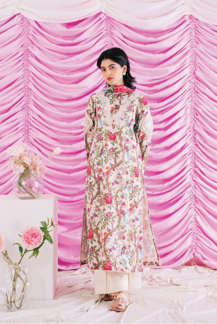 Rinesa By Ayzel 3 Piece Stitched Suit - ZOE