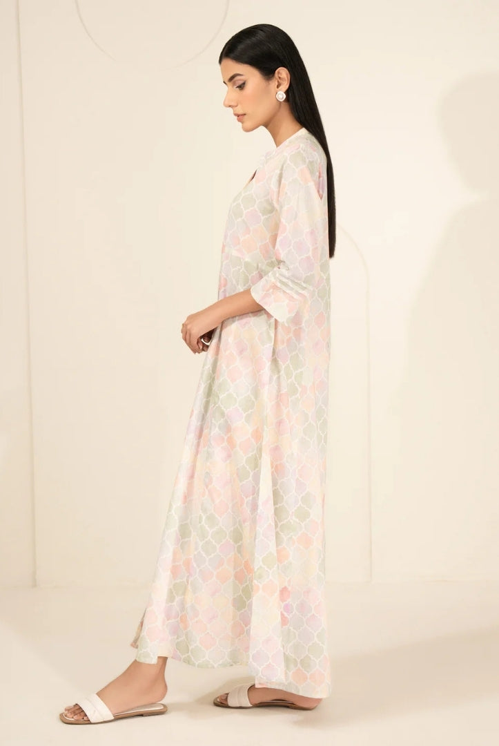 2 Pc Stitched Printed Lawn Suit By Limelight Summer Collection - 09