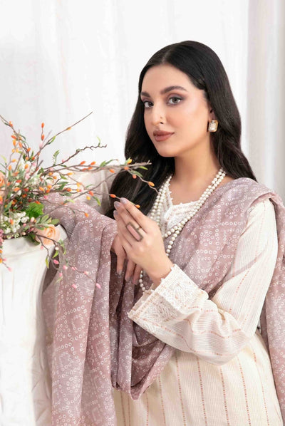 Lekeesha By Tawakkal Fabrics 3 Piece Stitched Embroidered Lawn Suit - 01