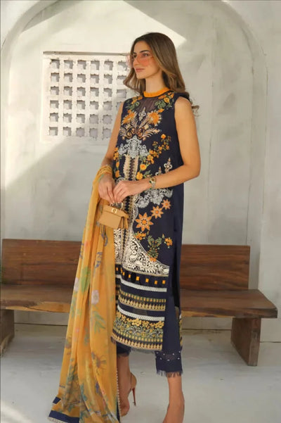 Aleyna By Asifa & Nabeel 3 Piece Stitched Suit - 06