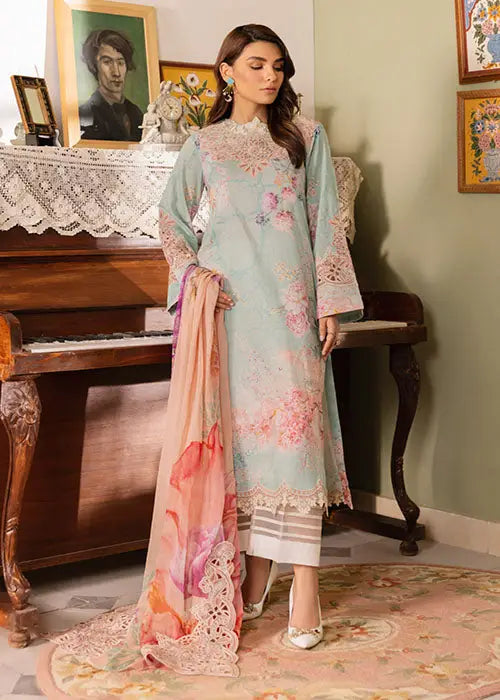 Dastaan By Iznik 3 Piece Stitched Suit - MANHA