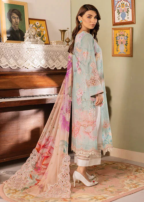 Dastaan By Iznik 3 Piece Stitched Suit - MANHA