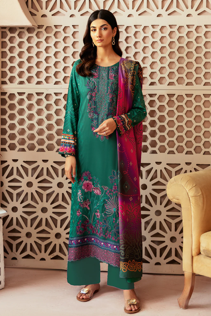 3 Piece Stitched RIWAJ  by Ramsha  Viscose Collection  Vol-03  J-301