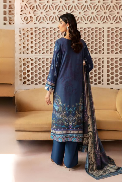 3 Piece Stitched RIWAJ  by Ramsha  Viscose Collection  Vol-03  J-302