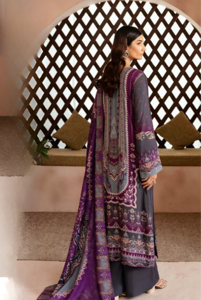 3 Piece Stitched RIWAJ  by Ramsha  Viscose Collection  Vol-03  J-303