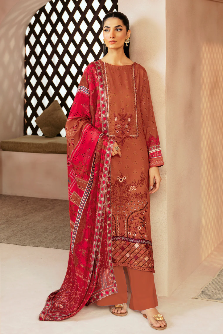 3 Piece Stitched RIWAJ  by Ramsha  Viscose Collection  Vol-03  J-310