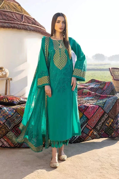 Reem By Charizma 3 Piece Stitched Suit - 07