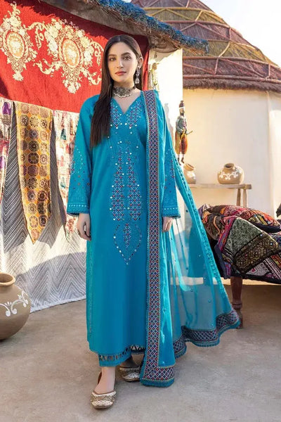 Reem By Charizma 3 Piece Stitched Suit - 08