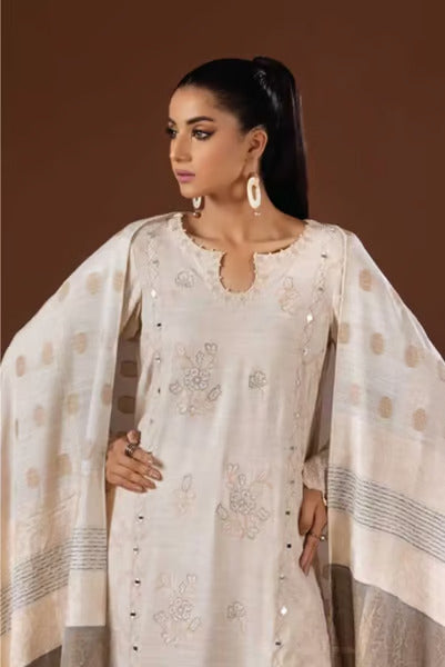 Tehzeeb By Riaz Arts 3 Piece Stitched Suit – 09