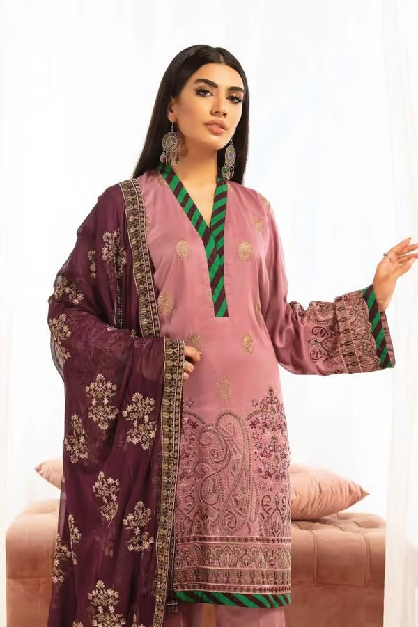 Johra Chaap 3 Piece Stitched Suit – 07