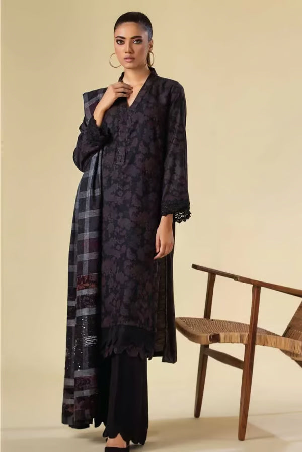 Tehzeeb Riaz 3 Piece Stitched Suit – 08