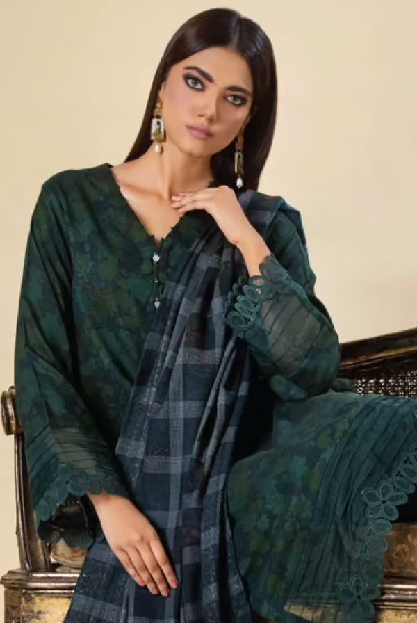Tehzeeb Riaz 3 Piece Stitched Suit – 04