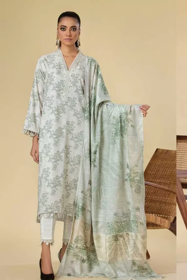 Tehzeeb Riaz 3 Piece Stitched Suit – 03