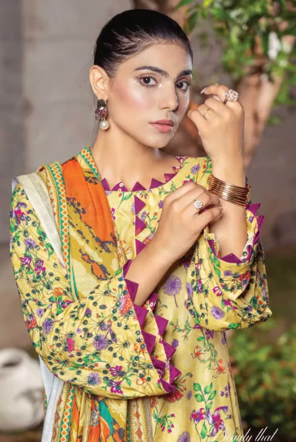 Sakina Anarkali 3 Piece Stitched Suit – 02
