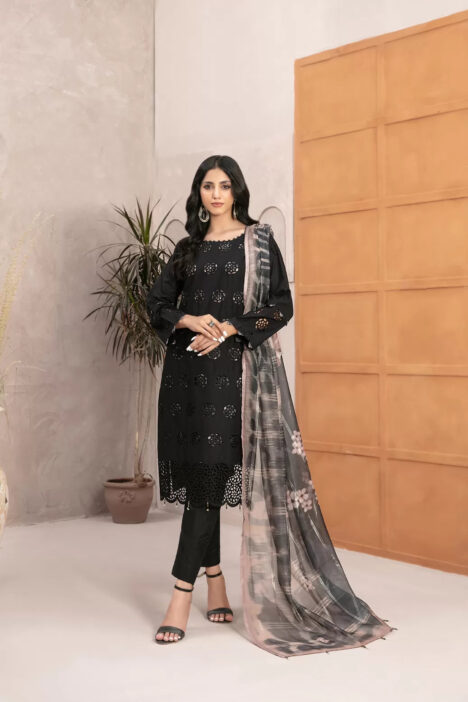 Tawakkal Leena Vol-1 3 Piece Stitched Suit - 03
