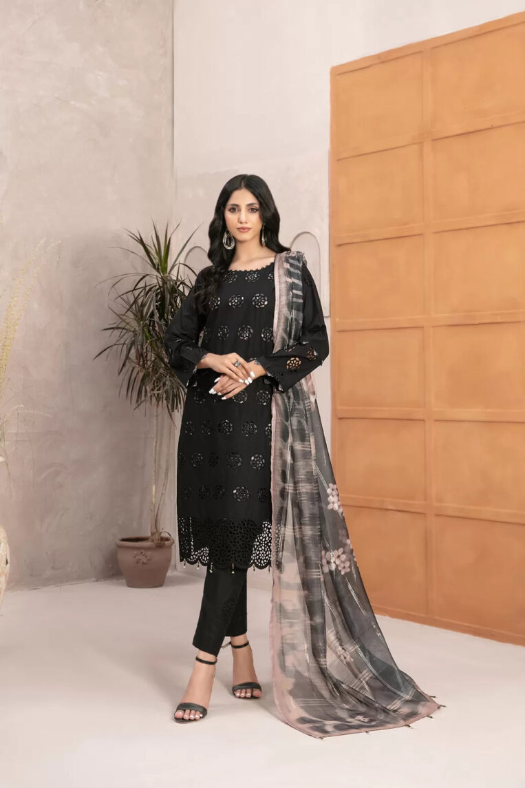 Tawakkal Leena Vol-1 3 Piece Stitched Suit - 03
