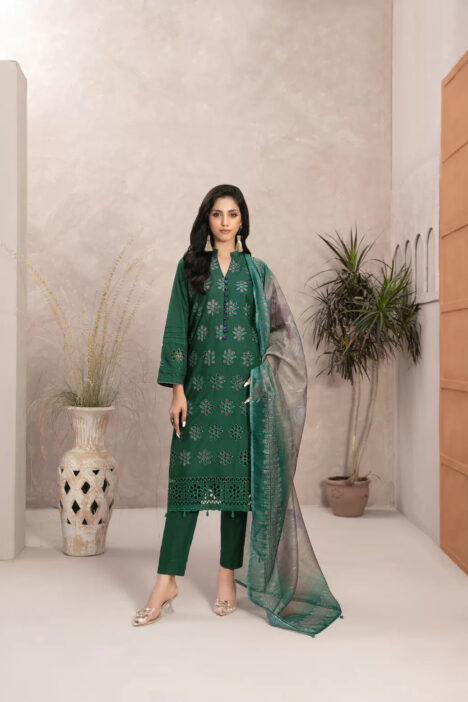 Tawakkal Leena Vol-1 3 Piece Stitched Suit - 04
