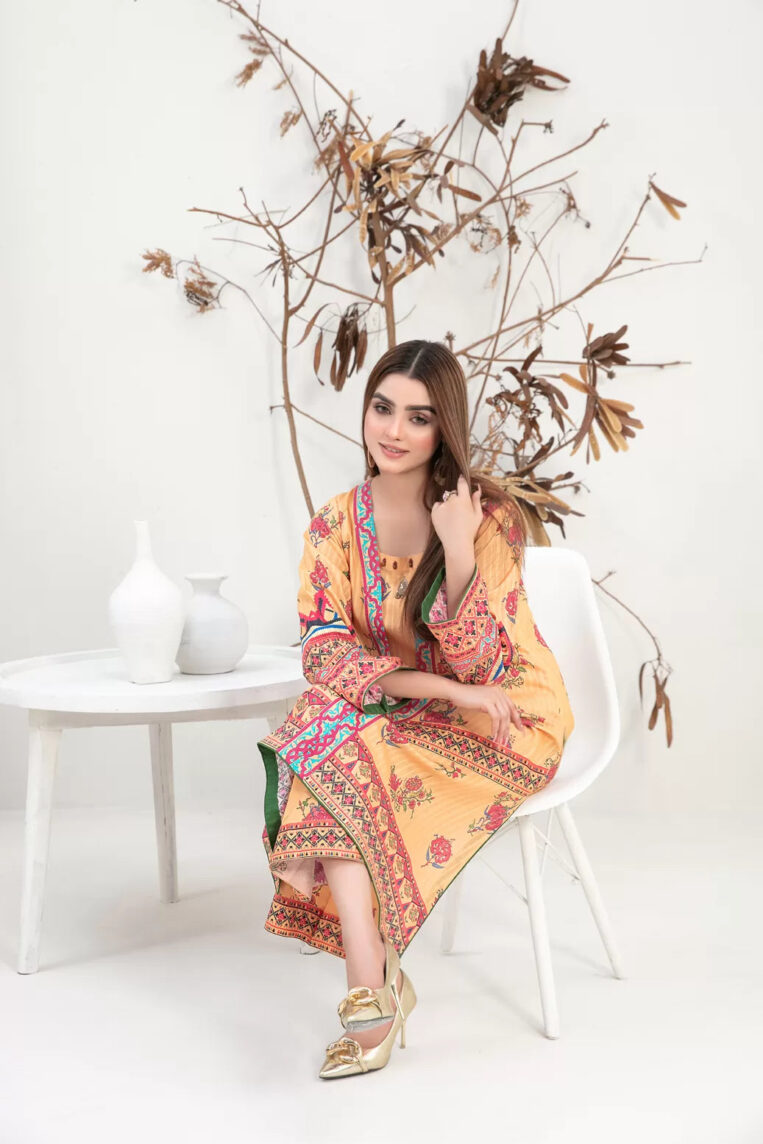 Tawakkal Faye 2 Piece Stitched Suit - 06 - Image 3