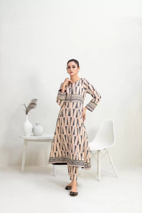 Tawakkal Faye 2 Piece Stitched Suit - 09