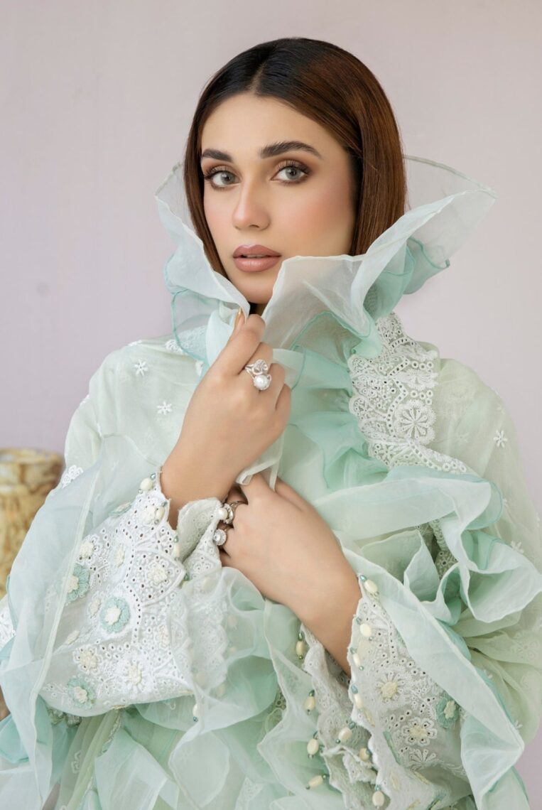 Adan Libas Chantelle 3 Piece Stitched Suit - Olivia - Image 2