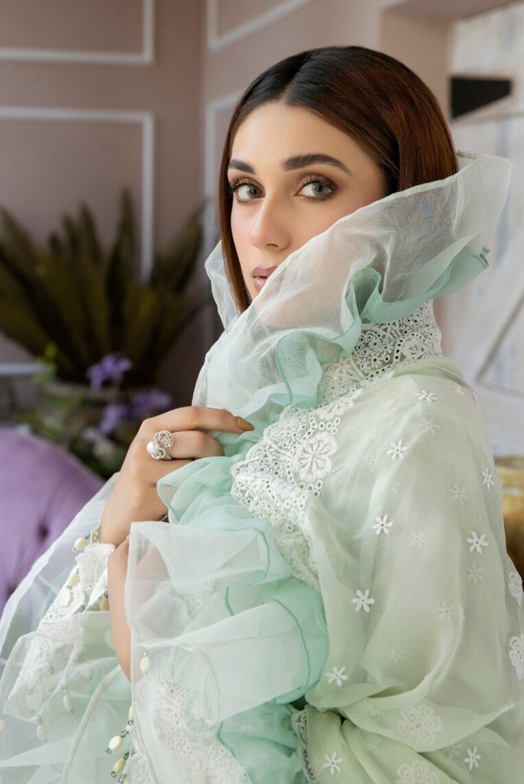 Adan Libas Chantelle 3 Piece Stitched Suit - Olivia - Image 3