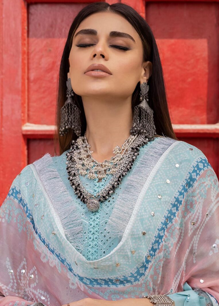 Nureh Bazaar 3 Piece Stitched Suit - 06 - Image 4