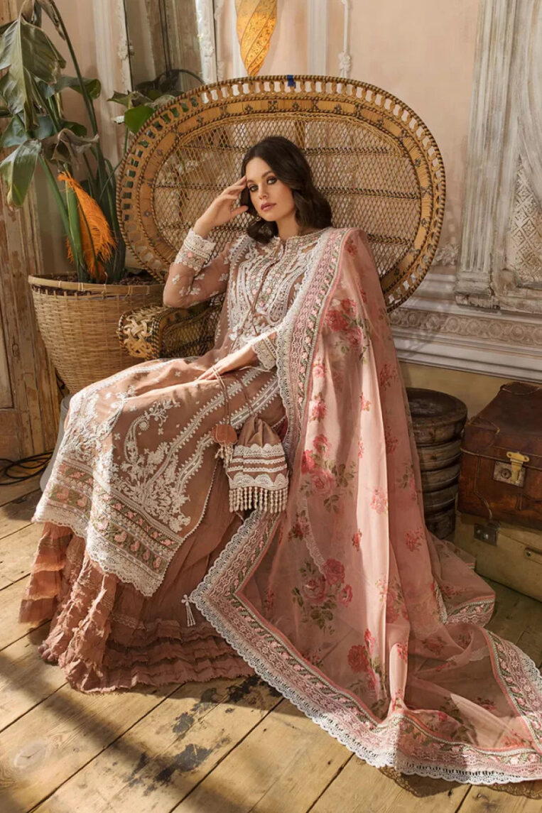 3 Piece Stitched Suit Luxury Lawn By Sobia Nazir - AN-00714 - Image 2