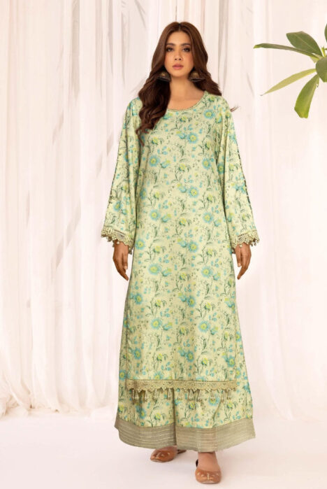 2 Piece Stitched Printed Winter Suits Collection From Inaaya By Johra - 10