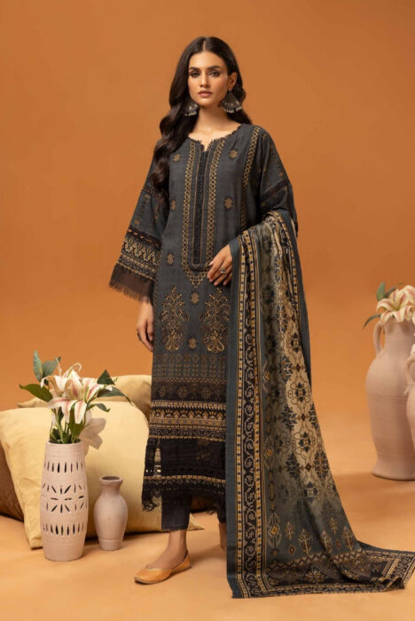 3 Piece Stitched Digital Printed Suits Collection From Roop By Johra - 10