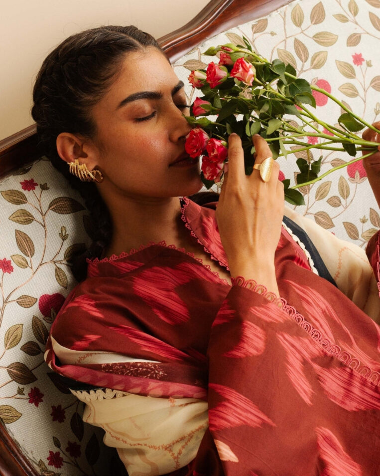 Coco Prints Drop Two By Zara Shahjahan 3 Piece Stitched Suit - 11 - Image 2