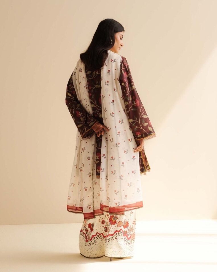 Coco Prints Drop Two By Zara Shahjahan 3 Piece Stitched Suit - 13 - Image 3