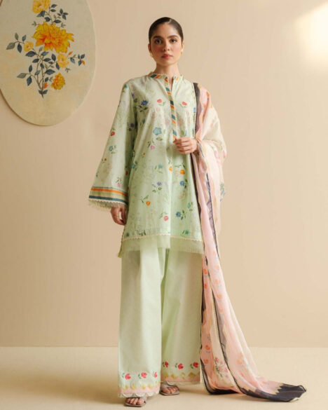 Coco Prints Drop Two By Zara Shahjahan 3 Piece Stitched Suit - 17