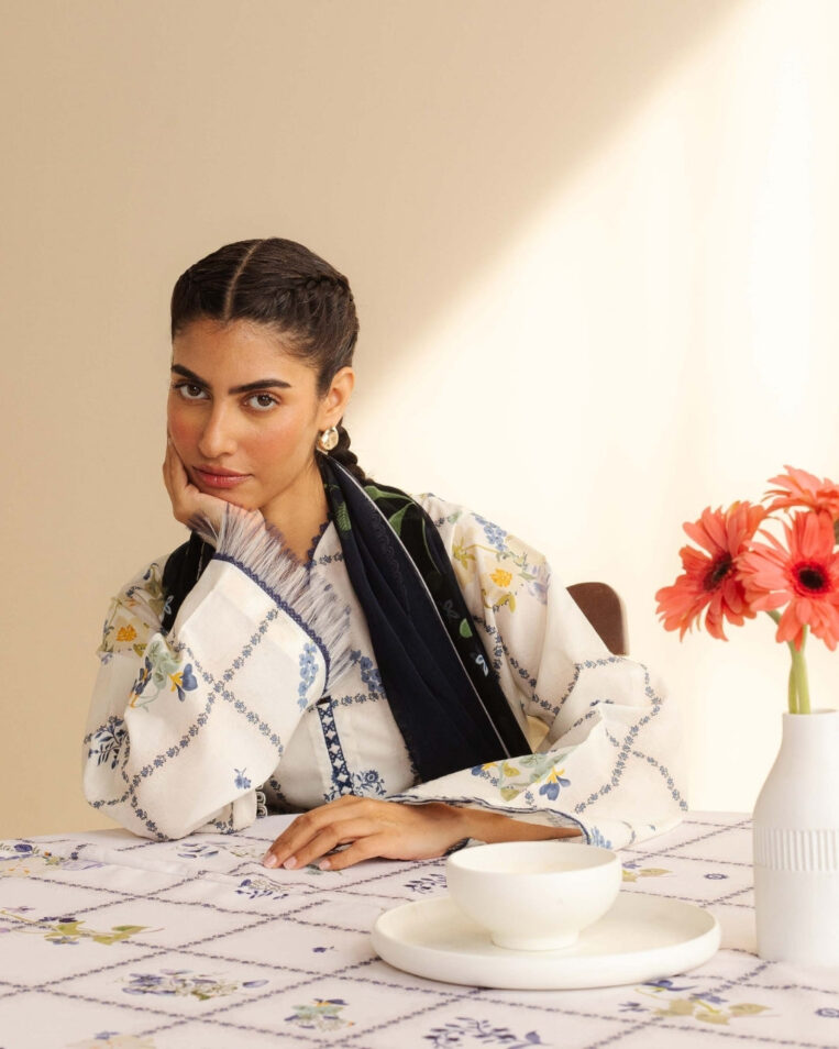 Coco Prints Drop Two By Zara Shahjahan 3 Piece Stitched Suit - 18 - Image 3