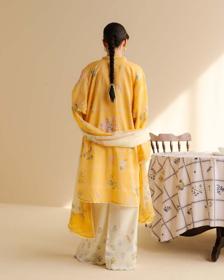 Coco Prints Drop Two By Zara Shahjahan 3 Piece Stitched Suit - 19 - Image 4