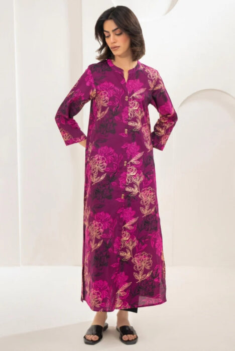 2 Pc Stitched Printed Lawn Suit By Limelight Summer Collection - 02