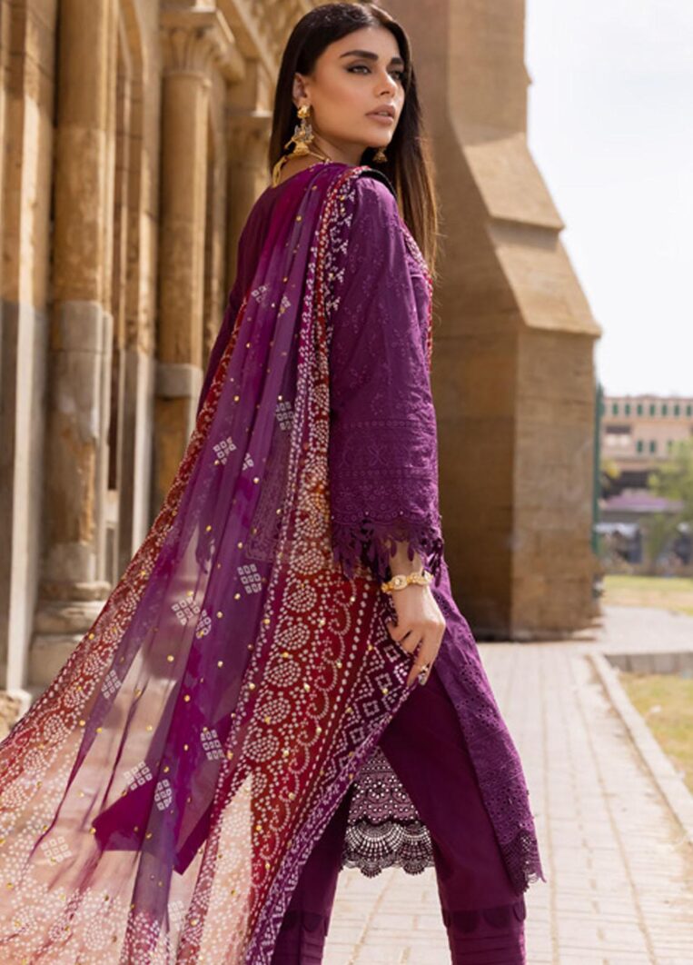 Nureh Bazaar 3 Piece Stitched Suit - 05 - Image 2
